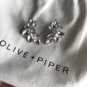 Olive & Piper Cluster Silver Studs